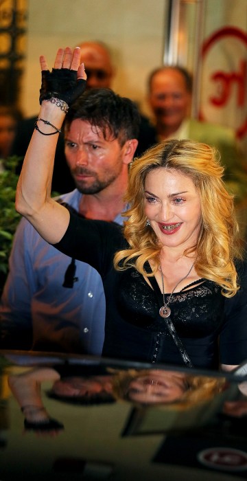 Image: Madonna Visits The Hard Candy Fitness Rome